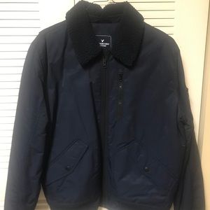 American Eagle Blue Winter Jacket
